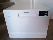 Image of COMFEE' 2026 New Upgraded Table Top Dishwasher, 6 Place Setting, Auto Open Dry