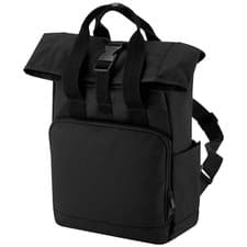 Image of Bagbase Unisex Adult Mini Recycled Twin Handle Backpack PC4952