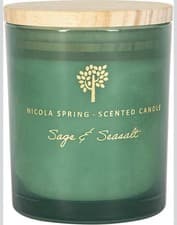 Image of Nicola Spring 9 X Mixed Scented Candles 130Gr 21 Hours Burning Time Natural Soy