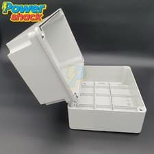Image of WISKA IP56 DLWIB12 Deep Lid Grey Enclosure Box - 240 x 190 x 160mm – EC430C7