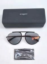 Image of Givenchy Sunglasses GV7112/S Black Metal Mens Womens Sunglasses.