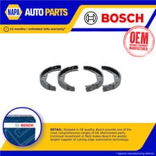 Image of Handbrake Shoes Set fits BMW Parking Bosch 34411163988 34416761292 Quality New
