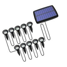 Image of Solar Powered Stick Lamp Spot Light Outdoor Led Lights