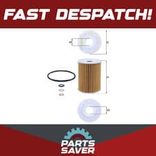 Image of Oil Filter OX355/3D Mahle 93743595 96808900 4807966 4817460 93745425 70358207