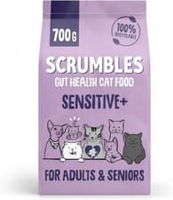 Image of Scrumbles | Dry Cat Food | Sensitive+ Adult & Senior | Grain Free Chicken | 700g