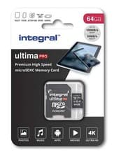 Image of Integral Memory Card upto 128GB Ultra High Speed HD Micro SD Card C10 U3 V30 4K