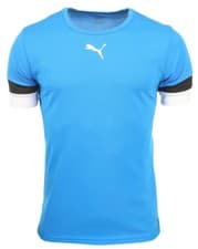 Image of PUMA Kids T-Shirt teamRISE Jersey Jr Peacoat Fitness Sports Training
