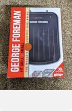 Image of George Foreman 25800 Small Health Fit Grill, Griddle, Toastie Maker - Black