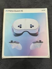 Image of Meta Quest 3S All-in-One VR Headset and Controllers 128GB White
