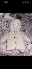 Image of Cream Baby Girls Coat