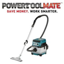 Image of Makita DVC865LZX3 Twin 18v Brushless 8L Wet & Dry Dust Extractor L Class Naked