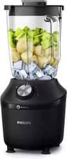Image of Philips Problend Crush Tech Blender, 1.25L, 2 speed settings, Black (HR2291/01)