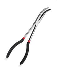 Image of 11" Extra Long Nose Pliers 40-45 Degrees Bent Nose