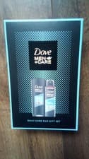 Image of Dove Men+Care Gift Set Body & Face Wash 250ml + Anti-Perspirant 150ml New