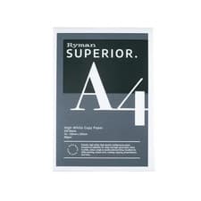 Image of Ryman Superior Copy Paper A4 80gsm 500 Sheets Pack of 2 (1,000 sheets total)