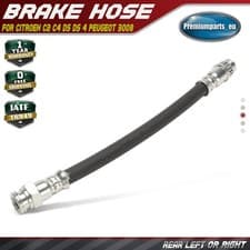 Image of Rear Left or Right Brake Hose for Citroen C2 C4 DS DS 4 Peugeot 3008 307 308 SW