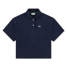 Image of Lacoste Kids Oversiz Polo Shirt Top Short Sleeve