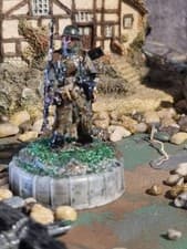 Image of Airfix German Infantry 1:32 Scale Toy Soldiers Hand Painted
