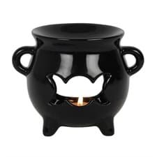 Image of TRIPLE MOON CAULDRON OIL BURNER