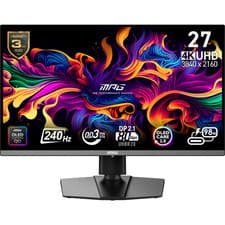 Image of MSI MPG 272URX QD 27" QD-OLED 4K UHD 240Hz 0.03ms Gaming Monitor 9S6-3CD79A-017