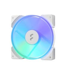 Image of Fractal Design Prisma AL-12 White – 120mm Computer Fan - PWM Control - Six addre