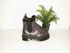 Image of Dr. Martens 2976 QUAD FL fur lined platform chelsea boots uk 6 eu 39 us 8 d1502