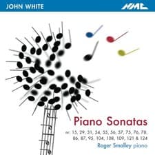 Image of NMCD038 John White: Piano Sonatas White / Piano Sonatas CD NMCD038 NEW