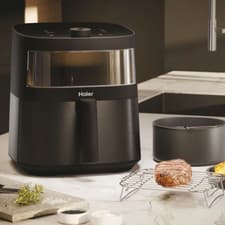 Image of Haier I-Master Series 5 Multi-Air Fryer XXL 7L with Window HAF5TWA3 011 - Black