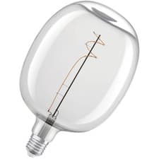 Image of OSRAM Vintage 1906 LED Special Shape Dim 4.8W 827 Clear E27 Bulb