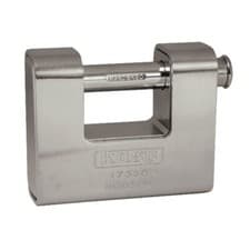 Image of Kasp K17580A1 Armoured Shutter Lock - 80mm - Keyed Alike