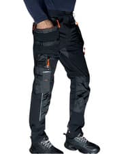 Image of Aviator New Slim Fit Waterproof Work Trousers – 4-Way Stretch Nylon Fabric
