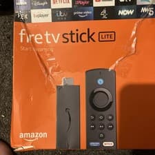 Image of Amazon Fire TV Stick Lite with Alexa Voice Remote - Black (S3L46N)