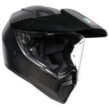 Image of AGV AX9 22.06 Motorbike Motorcycle Helmet - Matt Carbon