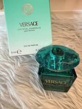 Image of NEW Versace Crystal Emerald Pour Femme Eau De Parfum EDP 5ml Boxed 💚