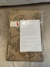 Image of Yves Delorme Pair of Boudoir Pillow Shams, Bronze Gold, New in Package