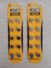 Image of JCB LR44 Batteries Alkaline AG13 357 A76 RW82 L1154 SR44 Button Coin Cell