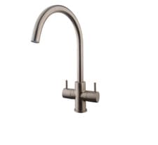 Image of Kumai Monobloc Kitchen Sink Mixer Tap - Brushed Chrome
