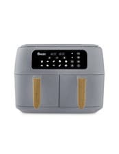 Image of Swan Duo Air Fryer, 13-in-1 Nordic, 8 Litre, 1700W, Grey, SD10410GRY