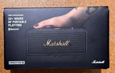 Image of MARSHALL EMBERTON III PORTABLE WIRELESS BLUETOOTH SPEAKER - BLACK - NEW