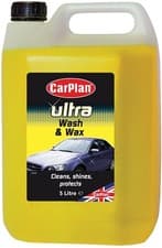 Image of CarPlan Ultra Wax & Wash Car Shampoo, 5 L (Packaging may vary)