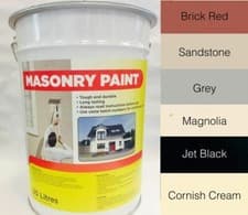 Image of 20LTR SMOOTH MASONRY PAINT EXTERIOR ALL COLOURS