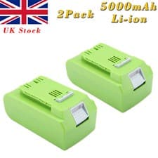 Image of 2X For GreenWorks G-24 24V 29322 29837 29842 29852 5,0Ah 24V Lithium Ion Battery