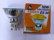 Image of 1x 50W Bell Halogen GU10 Flood Light 50 Degree Dimmable Reflector Bulbs Lamp