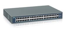 Image of 48 Port Gigabit PoE Switch Unmanaged with 2 1000Mbps SFP Uplink 50 Port 802.3af