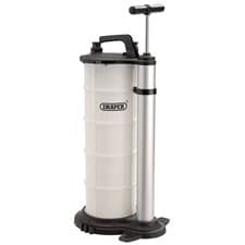 Image of Draper Expert Manual Fluid Extractor With Quick Release Air Pressure Adaptor 9L