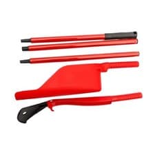 Image of Gutter Care Cleaning Tool 5 Piece Set Removable Portable Eaves Drain Cleaner