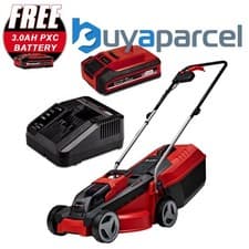 Image of Einhell GE-CM 18/ 18v Cordless Lawnmower 30cm Lawn Mower PXC +3.0ah PLUS Battery