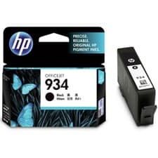 Image of Genuine HP 934 Black Standard Capacity Ink Cartridge C2P19AE