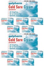 Image of Galpharm Cold Sore Cream For Treatment Of Cold Sores Of Lips & Face 2g x 12