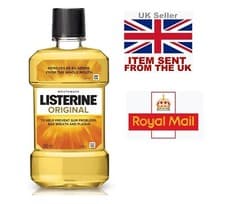Image of 500ml LISTERINE Original Mouthwash Antiseptic Gum Problem Bad Breath Plaque